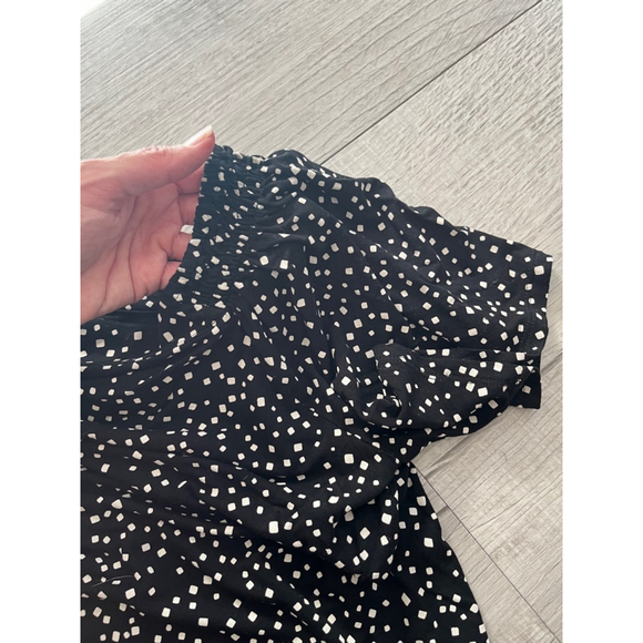 J. Jill wearever collection flutter short sleeve patterned shirt XL petite - Picture 5 of 7